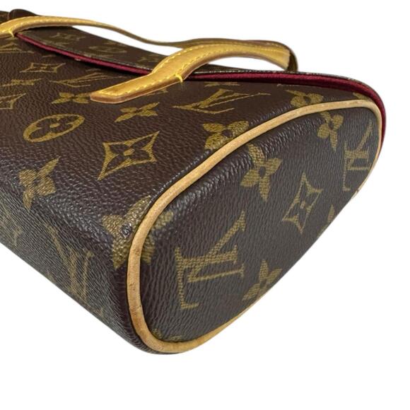 LOUIS VUITTON Authentic Brown Monogram Canvas Bag - Picture 7 of 11